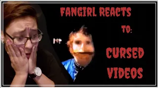 Reacting to 10 (Supposedly) CURSED VIDEOS - Fangirl Reacts