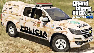 GTA V PMPE - GUERREIROS DA CAATINGA COMBATEM NOVO CANGAÇO EM ASSALTO A CARRO FORTE | BEPI CIOSAC