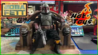 Hot Toys Boba Fett (Repaint Armor) and Throne 1/6 Scale Figure Unboxing