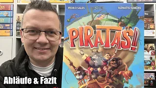 Piratas (Gamelab)- einfaches aber interaktives Kartenspiel bzw. Piratenspiel für Familien