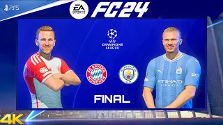 FC 24 - Manchester City Vs Bayern Munich - Champions League Final 23/24 | PS5™ [4K60]