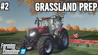 Mowing all the Grass | Farming Simulator 22 | Survival | Elmcreek | Part 2