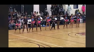 Total Distraction Dance Company Juniors Second Round Stands