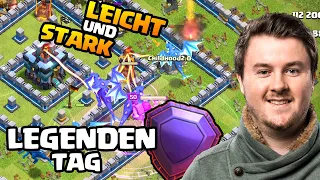 Elektrodrache + Loons auf Rathaus 13 | 3 Sterne in der Legende | Clash of Clans deutsch