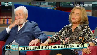 Paola Gassman e Ugo Pagliai - Oggi è un altro giorno 05/09/2022