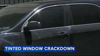 Parking tickets coming for car owners with illegally tinted windows in Philadelphia