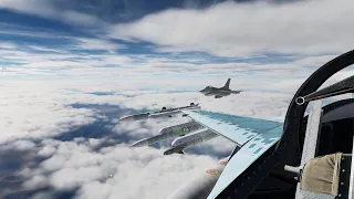 My Average DCS 2.8 F-16 PvP Flight | Open Conflict