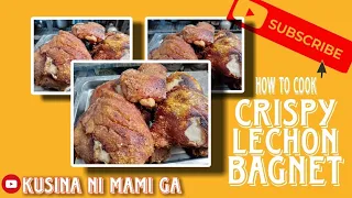 Lets cook CRISPY BAGNET LECHON 😍😋😋😋 HMMMM...