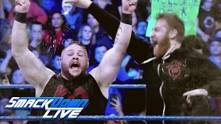 Relive the bitter rivalry between AJ Styles, Kevin Owens & Sami Zayn: SmackDown LIVE, Jan. 16, 201..