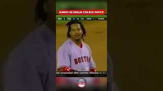 Manny Ramirez gets mad at David Ortiz for not scoring 😂