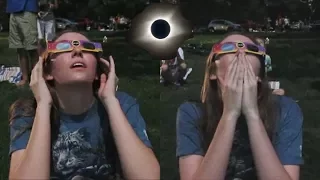 Total Solar Eclipse Live Reaction 2017 | Nashville, TN