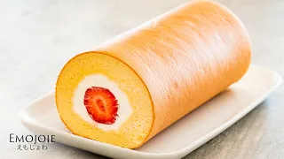 How to Make a Fluffy Swiss Roll Cake | Emojoie