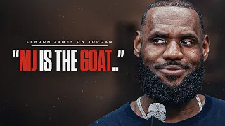 LeBron James shares INSANE & HILARIOUS stories on Michael Jordan