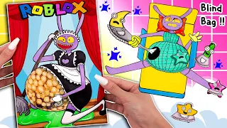 🎪Paper DIY 🎪 Jax maid & Gloink Love Story Get Abstracted? | Jax maid pregnant with many Gloinks BABY