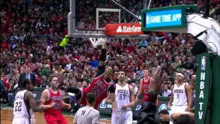 Taj Gibson Delivers Thunderous Slam!