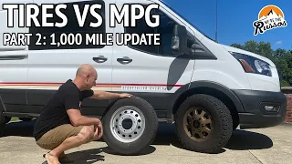 1,000 Mile Update - Do Larger Tires Affect MPG?