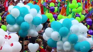 Helsinki Pride 2018 Senate Square (Helsinki Pride Kulkue)