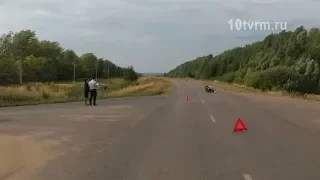 Очередное ДТП с мотоциклистом в Мордовии