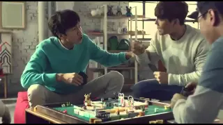 Kim Jong Kook, Lee Kwang Soo, Ji Suk Jin, Song Ji Hyo and Kang Gary for the 'Game of Dice' CF.