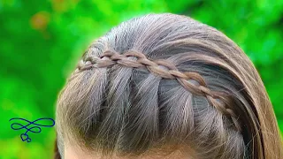 ⛓Link Headband Waterfall Braid⛓