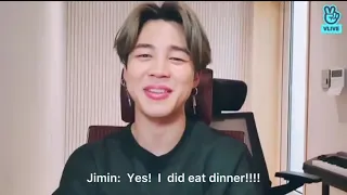 Jimin’s reaction when he meets Oli London for the  First time!!!!