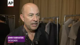 John Varvatos shows off his new collection in NY