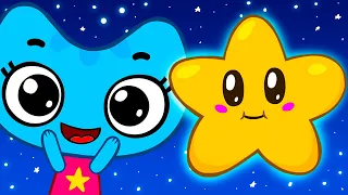 Twinkle Twinkle Little Star Song | Танцевальная вечеринка  | Kit and Kate - Nursery Rhymes Russian