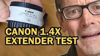 Canon 1.4.X Extender Test. Why I Was So Disappointed. Side-by-Side Comparison.