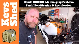Honda CBR600 F4i Charging Problem - Fault Identification & Rectification