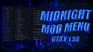 MIDNIGHT MOD MENU GTA V SHOWCASE | PAID MENU | UNDETECT