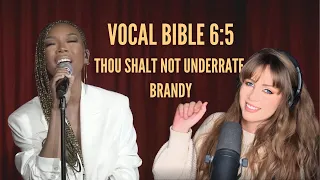 REACTION: Brandy - Almost Doesn't Count LIVE (2020 Census performance)