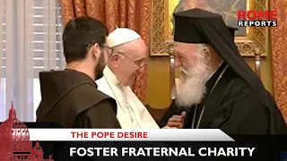 Pope Francis apologizes to Orthodox Archbishop for mistakes that led to division