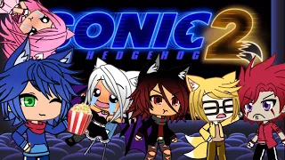 Sonic Characters See Sonic Movie 2 | Types of Kids at the Cinema | Gacha Life