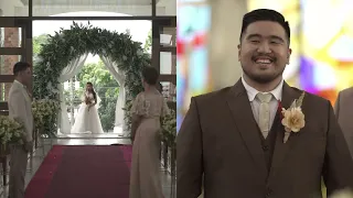 Bride Sings at Bridal Walk- Bawat Daan - (Ebe Dancel) -