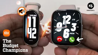 Mi Band 8 vs Redmi Watch 3 Active - Know this before you buy. The Budget Champions #knackskill