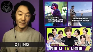 DJ REACTION to KPOP -  JHOPE LOLLA + JIN  SUPER TUNA (BANGTANTV), RUN BTS SPECIAL EP (TV) PT 1