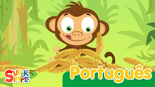 Contando Bananas | Canções Infantis | Super Simple Português