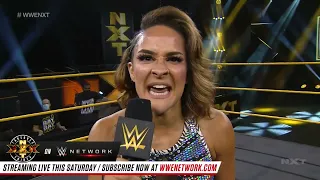 Dakota Kai vs. Jessi Kamea: NXT, Aug. 19, 2020