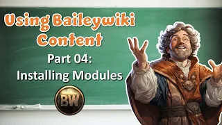 Getting Started With Baileywiki 04 - Installing Packages