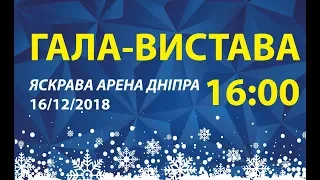 2-га Гала-вистава 16:00 Яскрава Арена Дніпра 2018