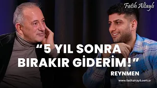 Fatih Altaylı ile Pazar Sohbeti: "5 yıl sonra bırakır giderim!" / Reynmen (@iamreynmen)