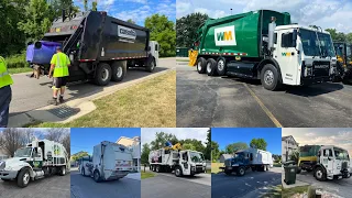 Garbage Truck Compilation - 30 Minutes of Garbage Trucks