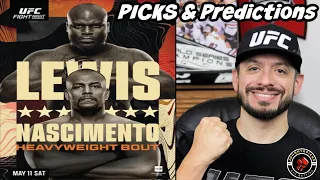 UFC ST. LOUIS | LEWIS VS. NASCIMENTO | FULL CARD - PICKS & PREDICTIONS!!! #ufcstlouis