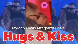 OMG!! Taylor Swift & Travis Kelce ends the Afterparty with HUGS & KISS