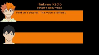 [Eng Sub]Hinata's Babyvoice (Haikyuu Radio)