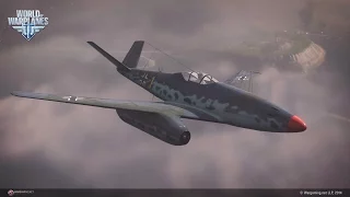 World of Warplanes. Тяжелый истребитель Messerschmitt Me 262 HG II. 7 фрагов, но...