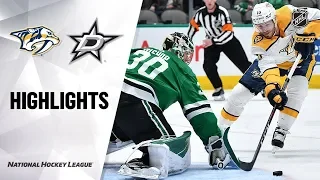 Даллас - Нэшвилл / NHL Highlights | Predators @ Stars 03/07/2020