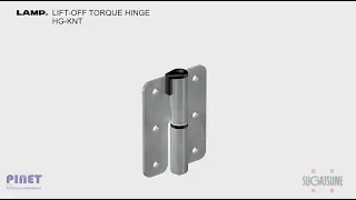 Lift-off torque hinge