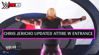 WWE 2K19 - Chris Jericho Updated Attire with Entrance - ( PC MODS )