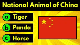 National Animal Quiz: Guess the National Animals of 40 Countries